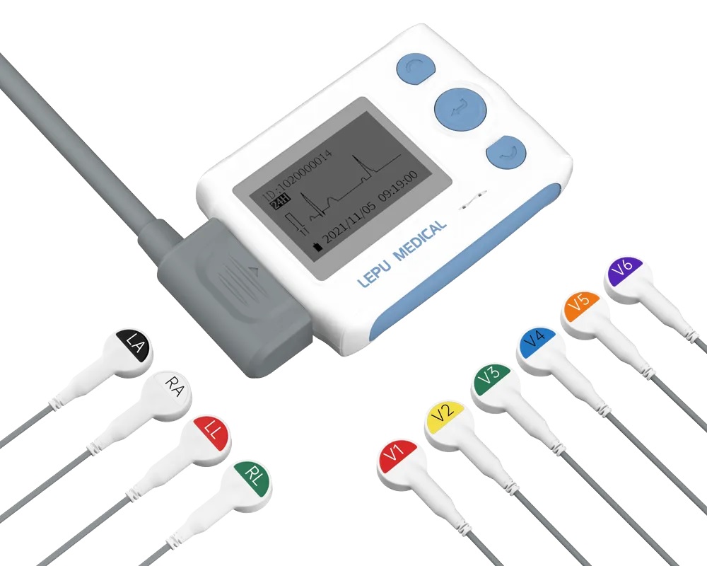 TH12 холтер 12 канальний з програмним забезпеченням Carewell з програмним забезпеченням